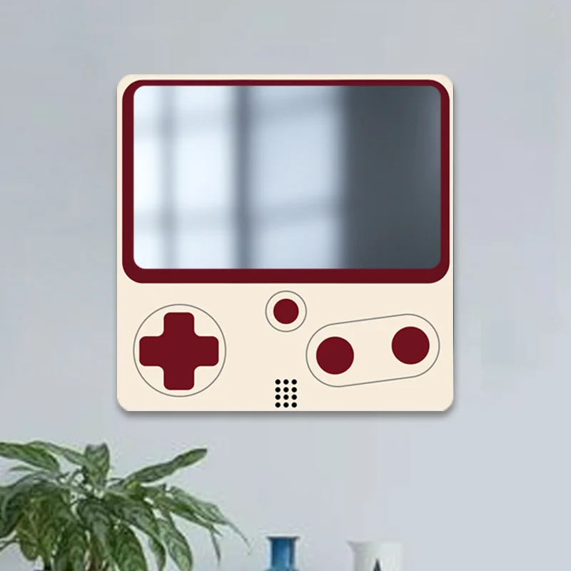 Party Games On Switch - 20 سنتيمتر ذاتية اللصق مرآة حائط