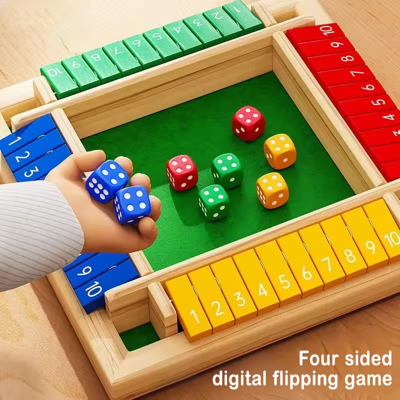 لعبة صندوقية خشبية بأحجار نردي - مراجعة Party Games For 7 People وسعره