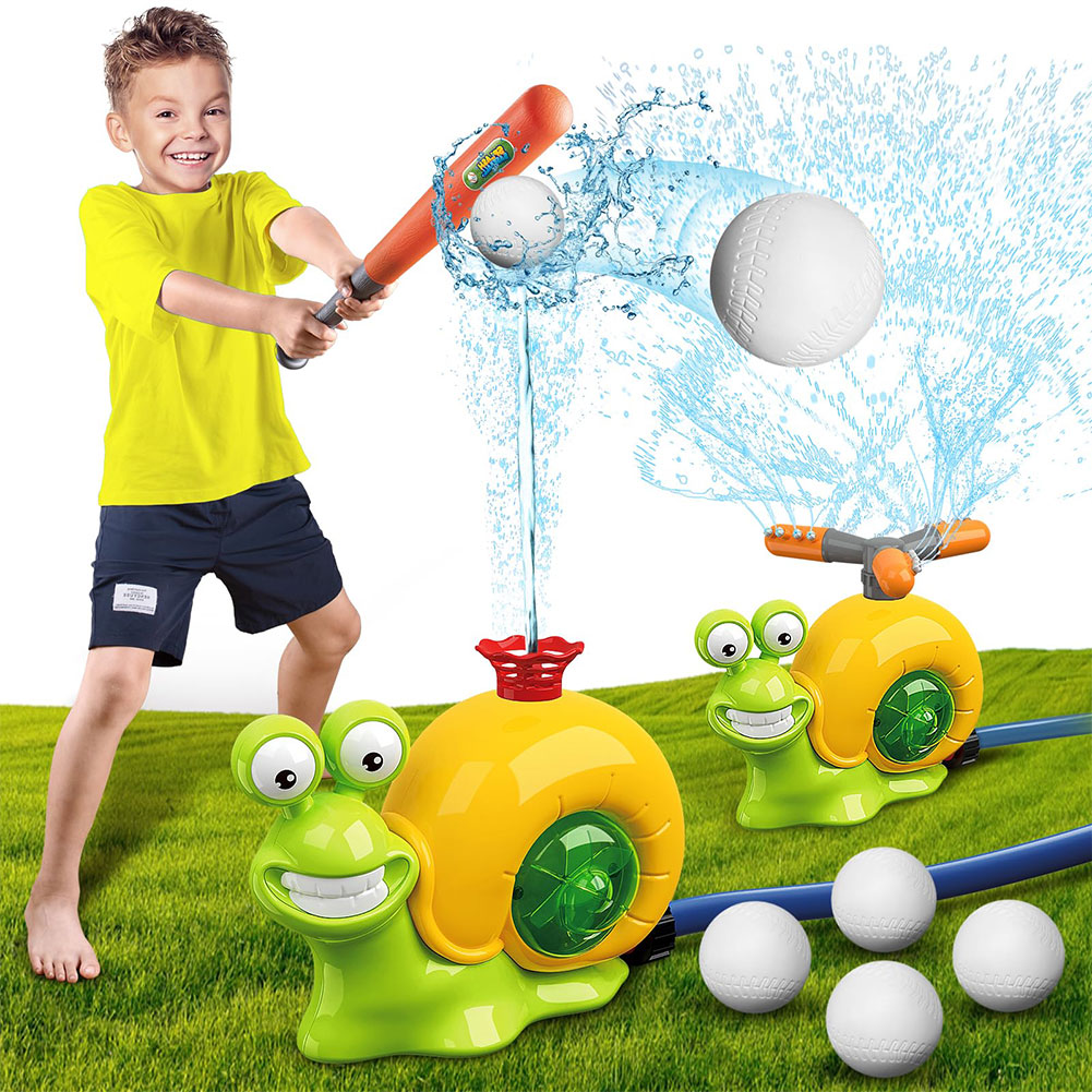 رشاش مياه على شكل حلزون كرتوني - مراجعة Games Garden Party وسعره