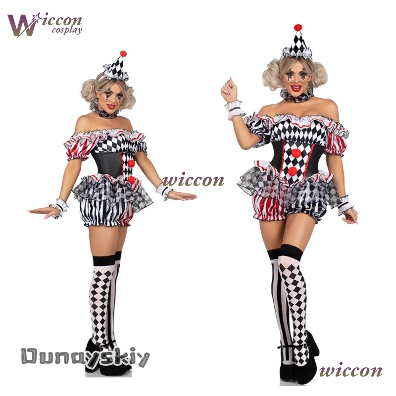 أزياء المهرج النسائية التأثيري - مراجعة Party Games Online Free وسعره