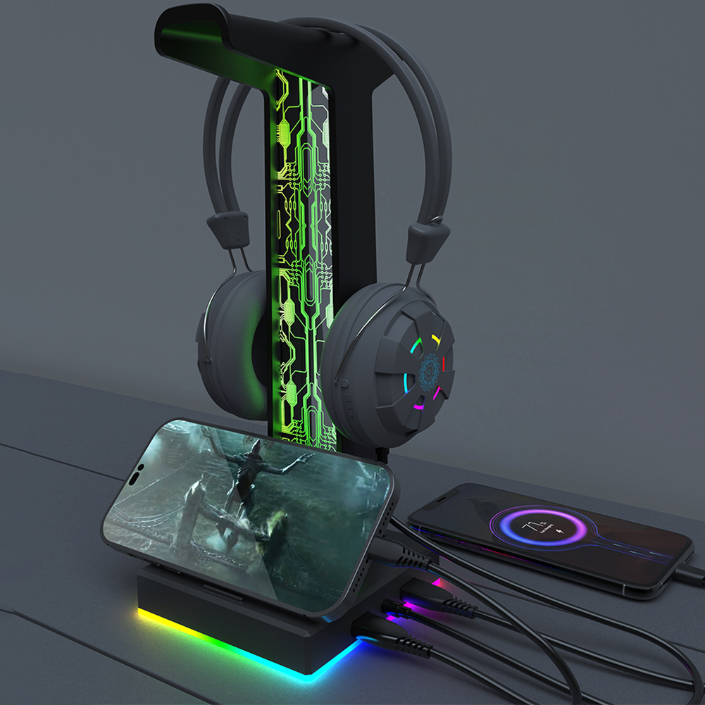 حامل سماعة رأس للألعاب RGB ، م - مراجعة Party Games Pc وسعره